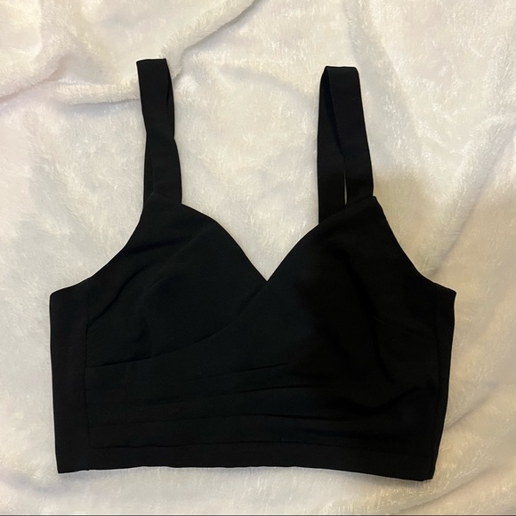 BABATON XXS BLACK bustier CROPTOP - Picture 1 of 3